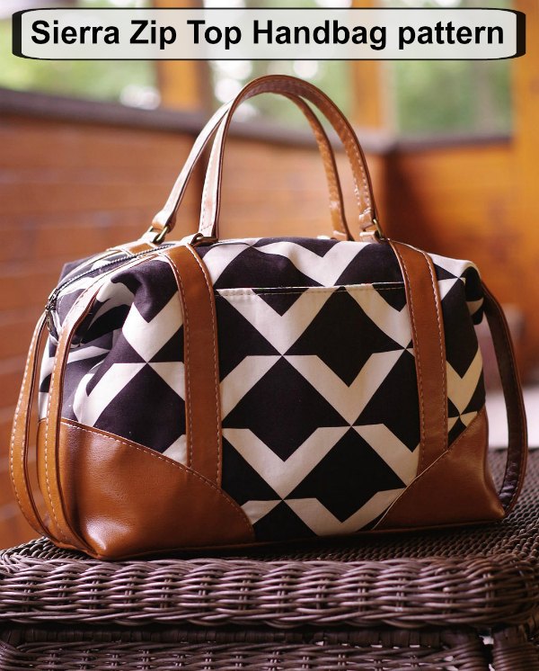 Carry your belongings in style with this large handbag.