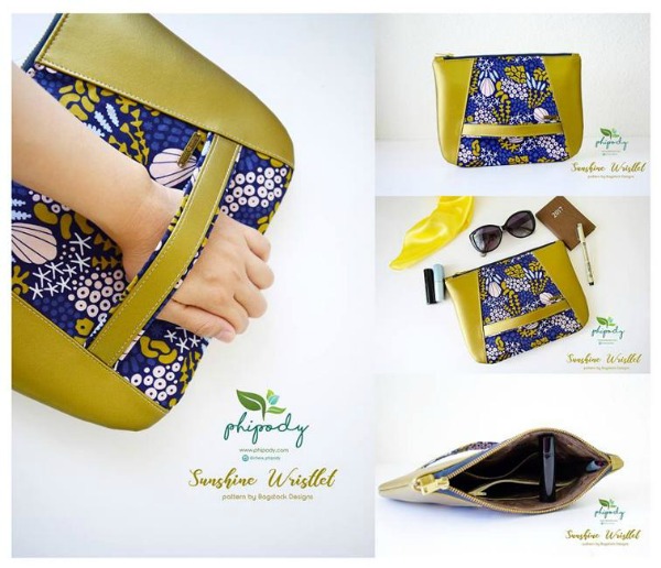 Sunshine Wristlet FREE Sewing Pattern