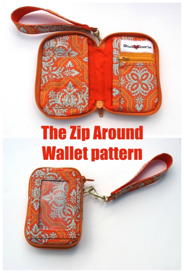 Classic Zip Around Wallet - Sew Modern Bags