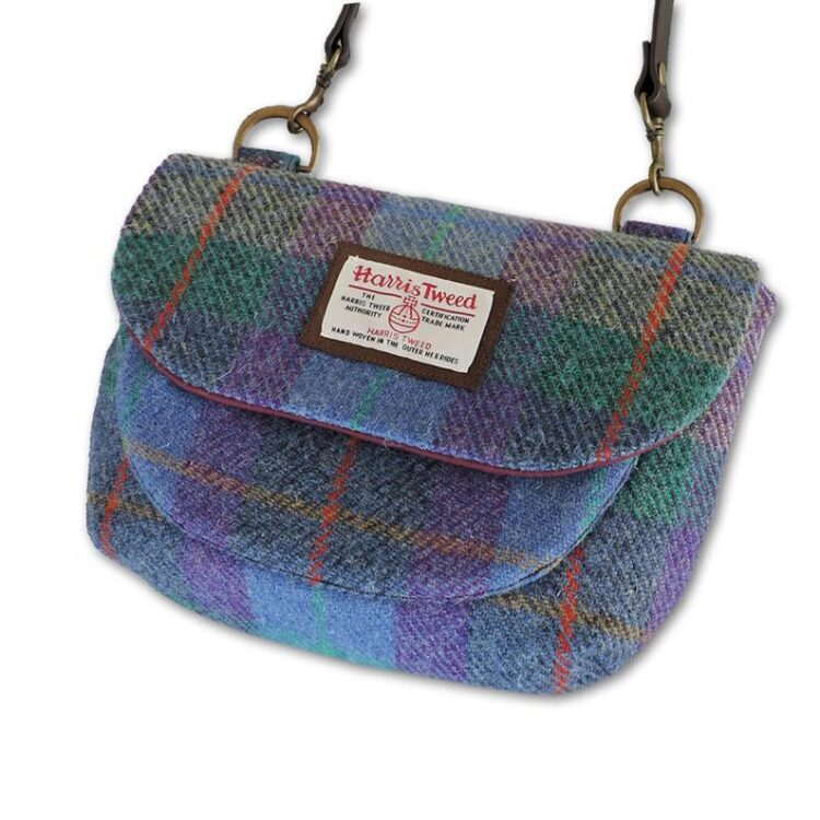 iridescent clutch