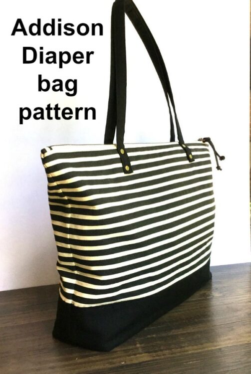 Addison Diaper Bag pattern - Sew Modern Bags