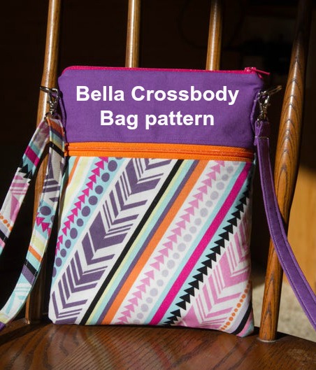 When the designer made her Bella Crossbody digital pattern she designed it as a simple and easy project to make, but some prior knowledge of sewing is assumed. The pattern features two sizes so you have to decide which size to make or make them both.