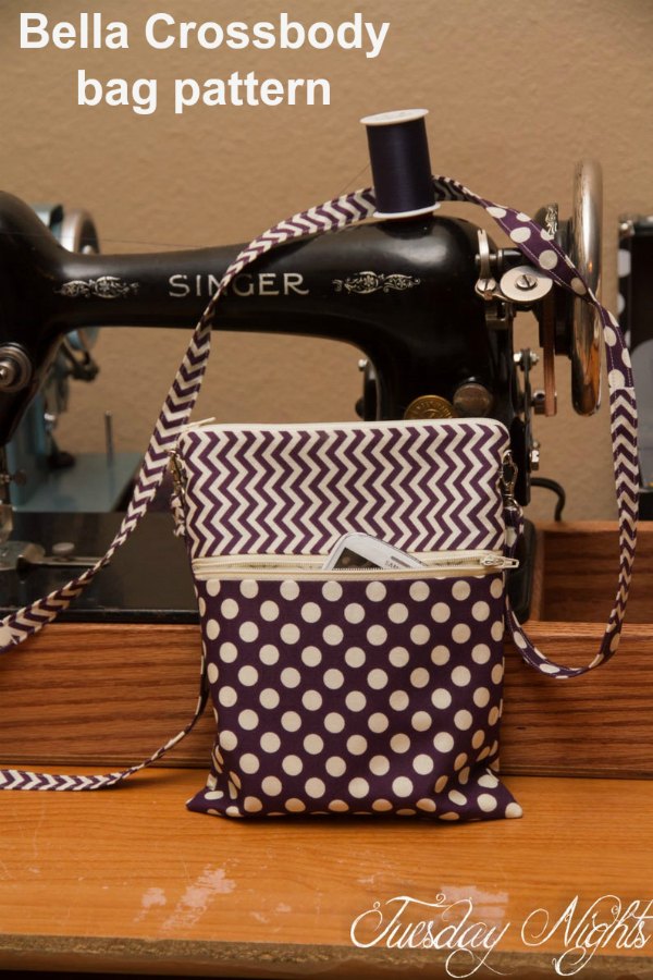 When the designer made her Bella Crossbody digital pattern she designed it as a simple and easy project to make, but some prior knowledge of sewing is assumed. The pattern features two sizes so you have to decide which size to make or make them both.