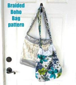 Braided Boho Bag FREE pattern - Sew Modern Bags