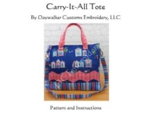 Carry It All Tote Bag pattern
