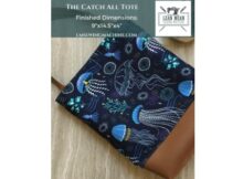 Catch All Tote Bag FREE sewing pattern