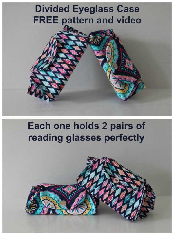 DIY Glasses Case (FREE Pattern + Easy Tutorial)