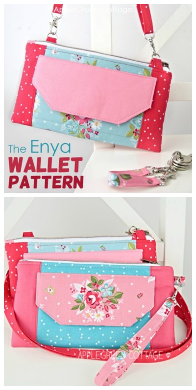 Enya Wallet sewing pattern