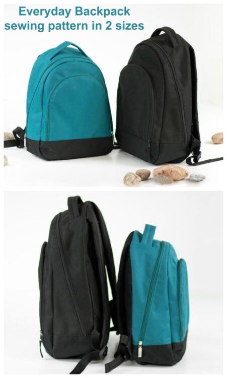 Backpack pattern in 2 sizes - Sew Modern Bags