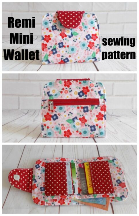 Remy Mini Wallet pattern - Sew Modern Bags