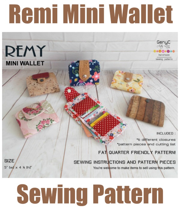 Remi Mini Wallet pattern