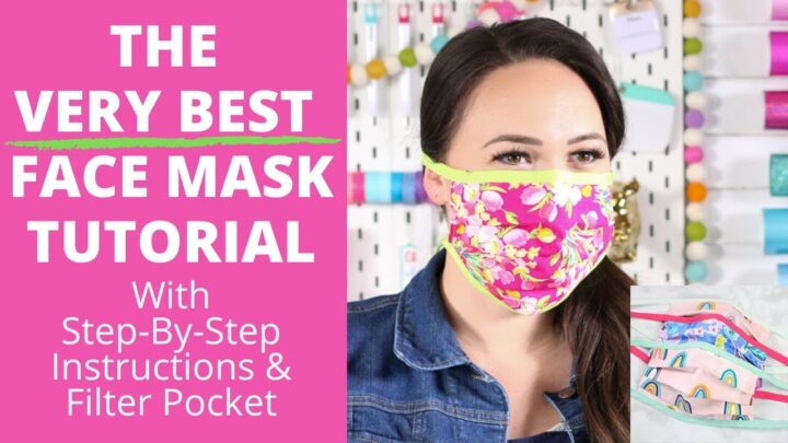 How to sew a fabric face mask - Sew Modern Bags
