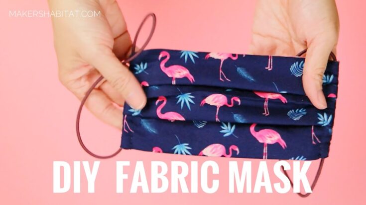 DIY Covid-19 Fabric Mask (with Filter Pocket) Sewing Tutorial