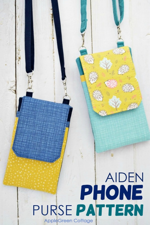 Aiden Cell Phone Purse pattern