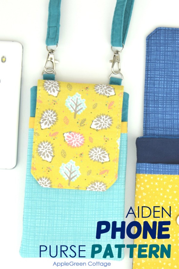 Aiden Cell Phone Purse pattern