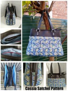 Cassia Satchel pattern - Sew Modern Bags