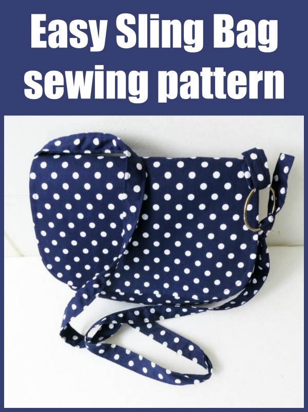 Easy Beginner Sling Bag sewing pattern - Sew Modern Bags
