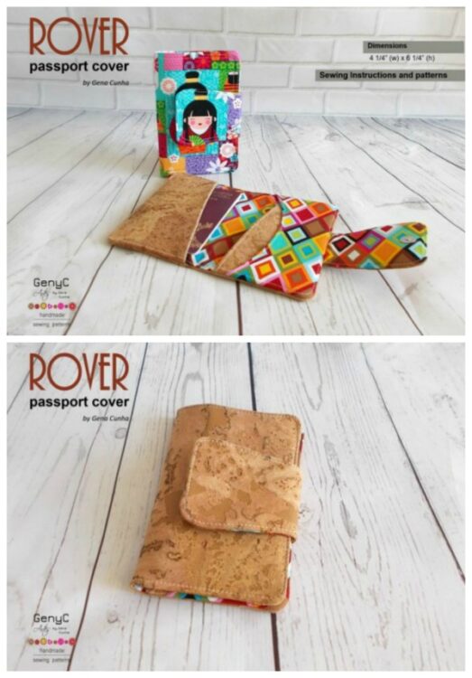 Rover Passport Cover pattern