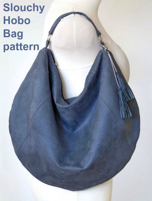 India Hobo Bag sewing pattern - Sew Modern Bags