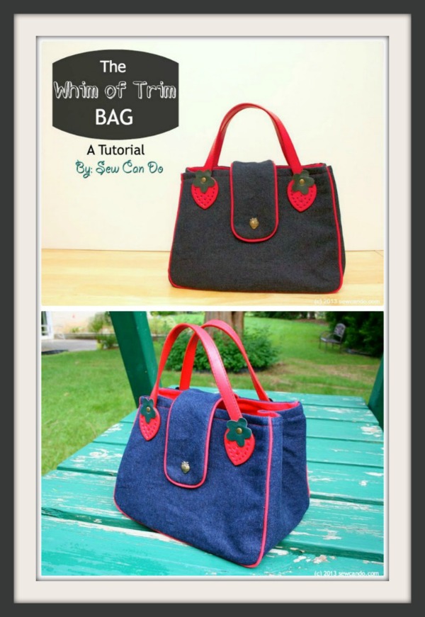 The Whim Of Trim Handbag free pattern 2