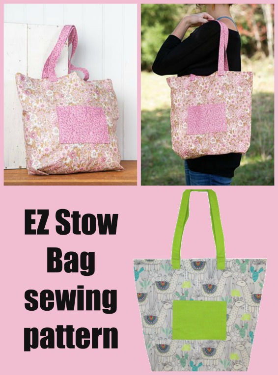 EZ Stow Bag sewing pattern