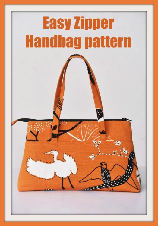 Easy Zipper Handbag sewing pattern - Sew Modern Bags