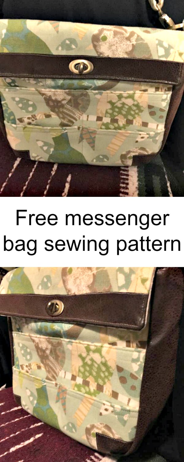 Jaedyn Messenger Bag FREE sewing pattern
