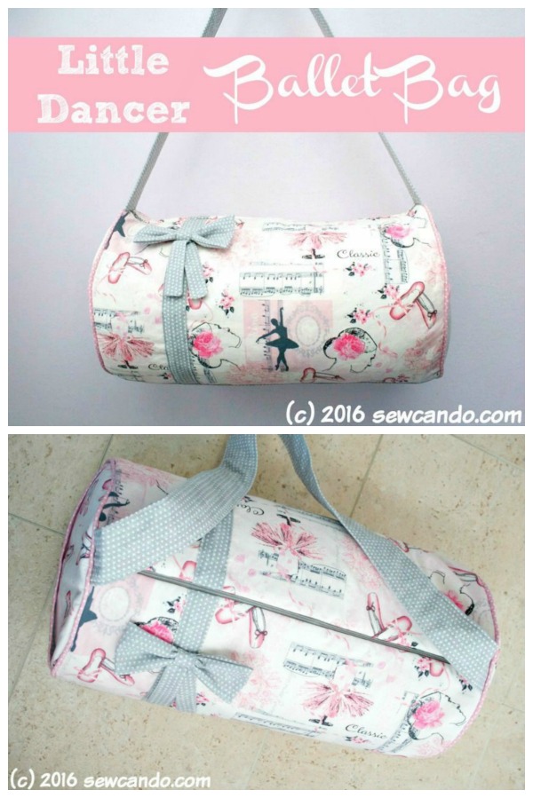 Little Dancer Ballet Bag free pattern