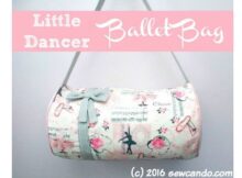 Little Dancer Ballet Bag free pattern