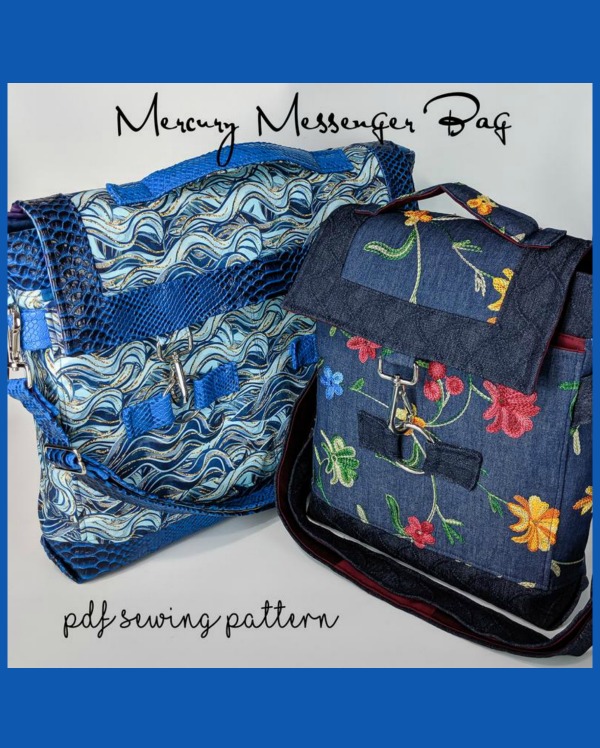 Mercury Messenger Bag pattern