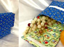 Merenda Snack Pouch FREE sewing pattern