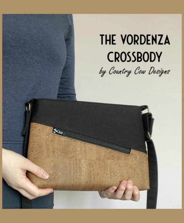 Leather crossbody best sale purse pattern