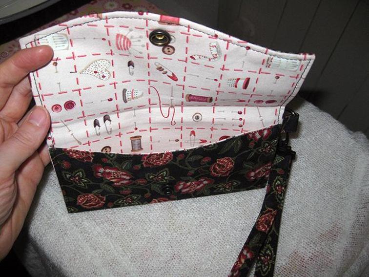 Simple Clutch Bag (Free) - Sew Modern Bags