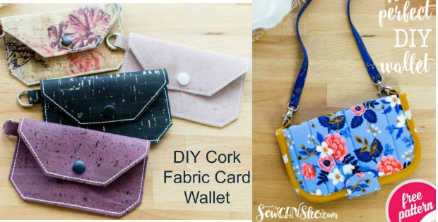 How to make simple credit card slots for any sized bag 