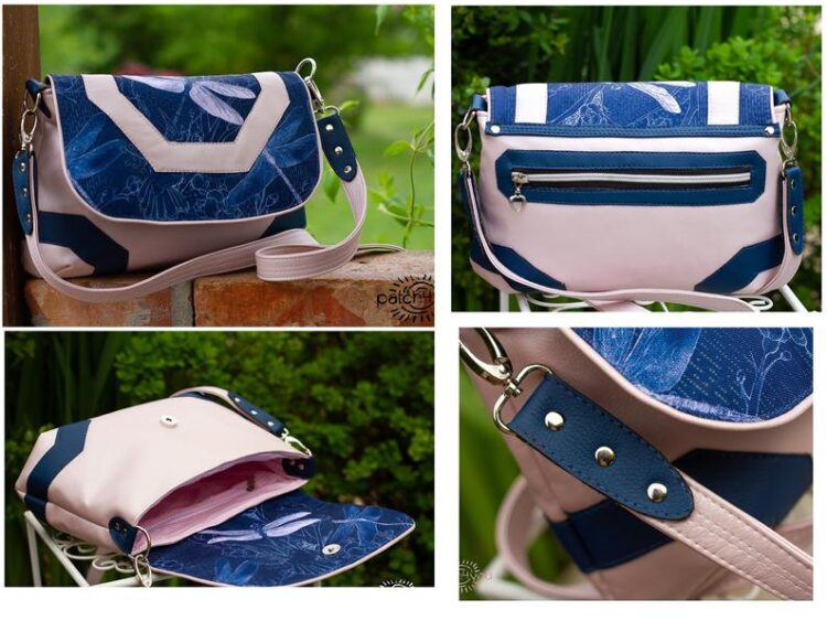 Grace Crossbody Purse sewing pattern - Sew Modern Bags