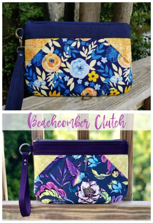 Beachcomber Clutch Bag sewing pattern