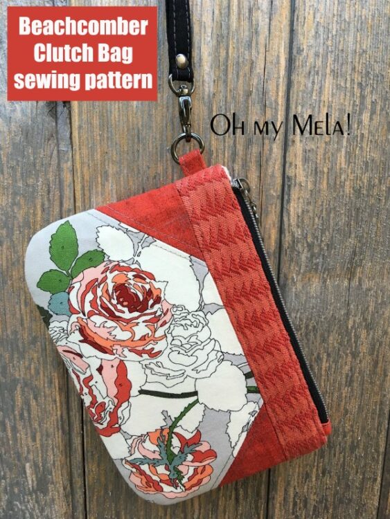 Beachcomber Clutch Bag sewing pattern