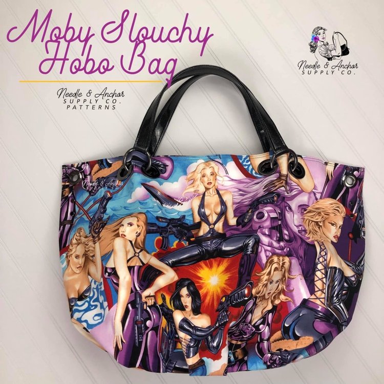 Slouchy Hobo Bag pattern - Sew Modern Bags