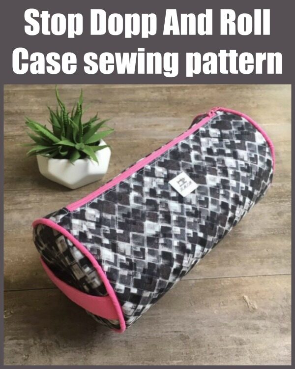 Stop Dopp And Roll Case sewing pattern