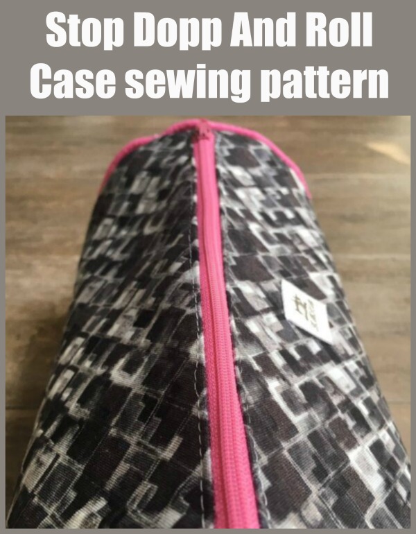 Stop Dopp And Roll Case sewing pattern