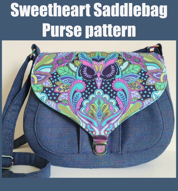 Sweetheart Saddlebag Purse pattern