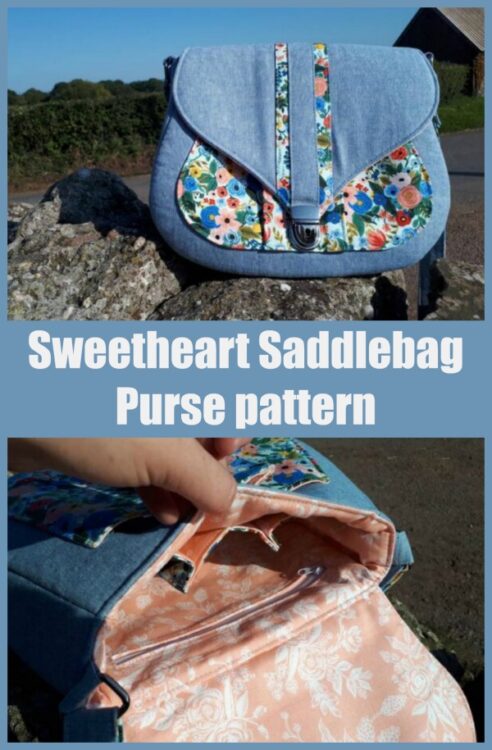 Sweetheart Saddlebag Purse pattern