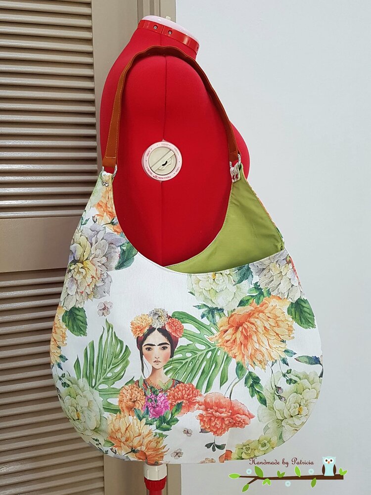 Ocean Tide Shoulder Bag (2 sizes) - Sew Modern Bags