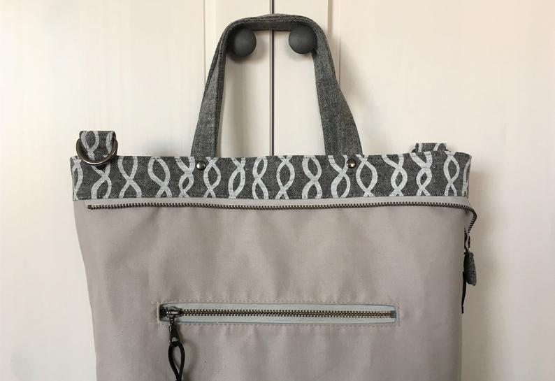 Finley Tote Bag - Sew Modern Bags