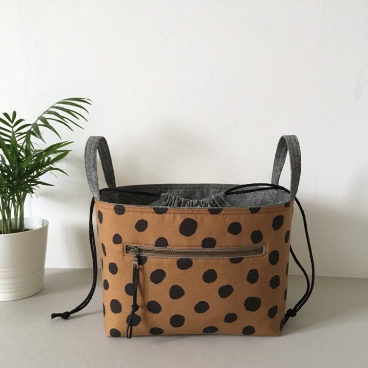 Juniper Basket (2 sizes) - Sew Modern Bags