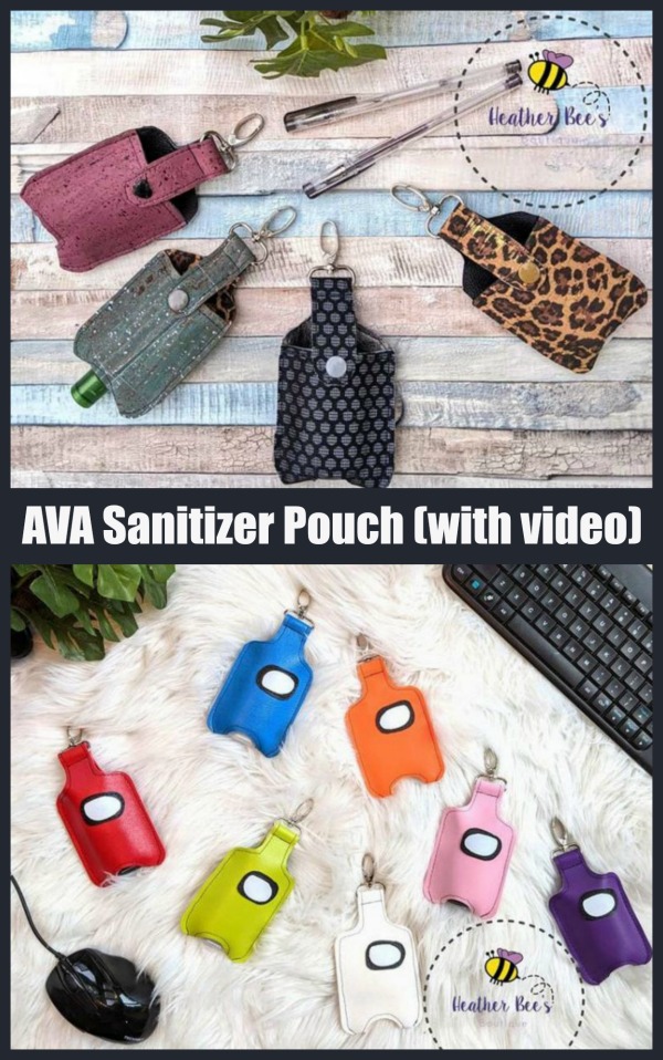 Download Sew A Hand Sanitizer Holder 3 Patterns With Videos Sew Modern Bags