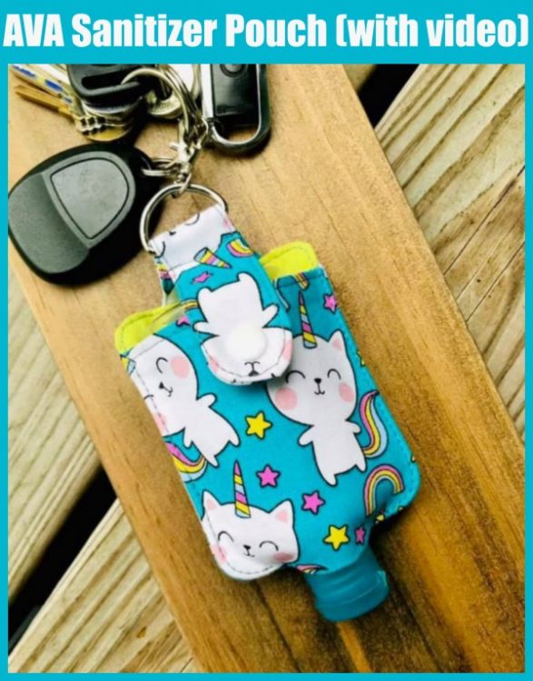 Sew a Hand Sanitizer Holder (3 patterns with videos) Sew Modern Bags