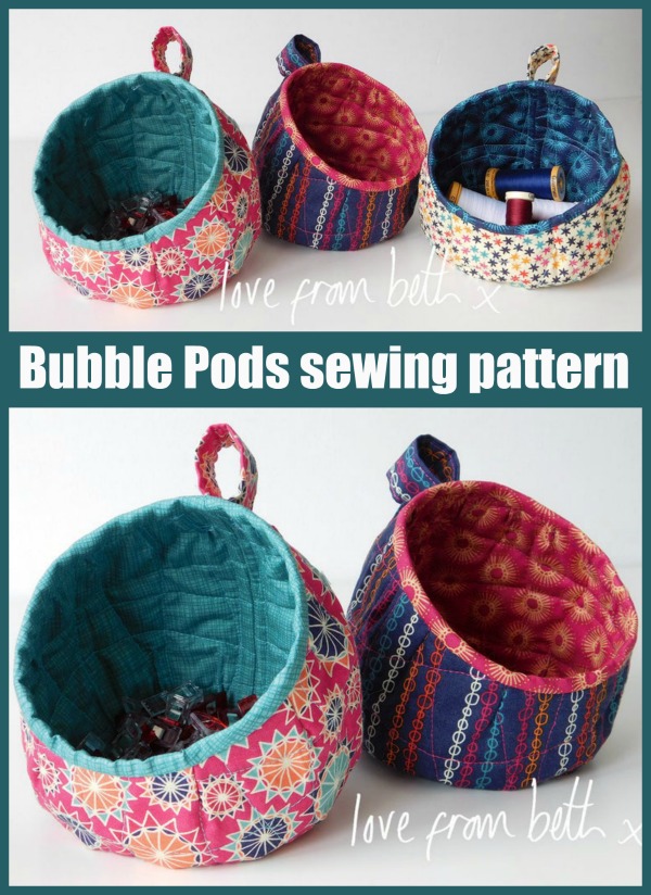 Bubble Pods sewing pattern