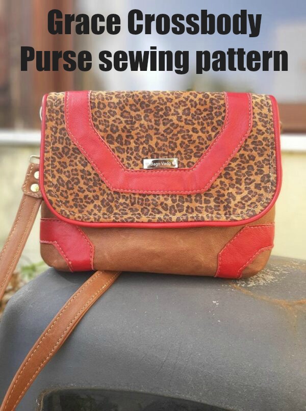 Grace Crossbody Purse sewing pattern