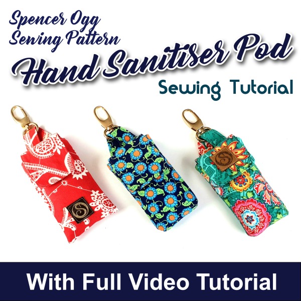 Download Sew A Hand Sanitizer Holder 3 Patterns With Videos Sew Modern Bags